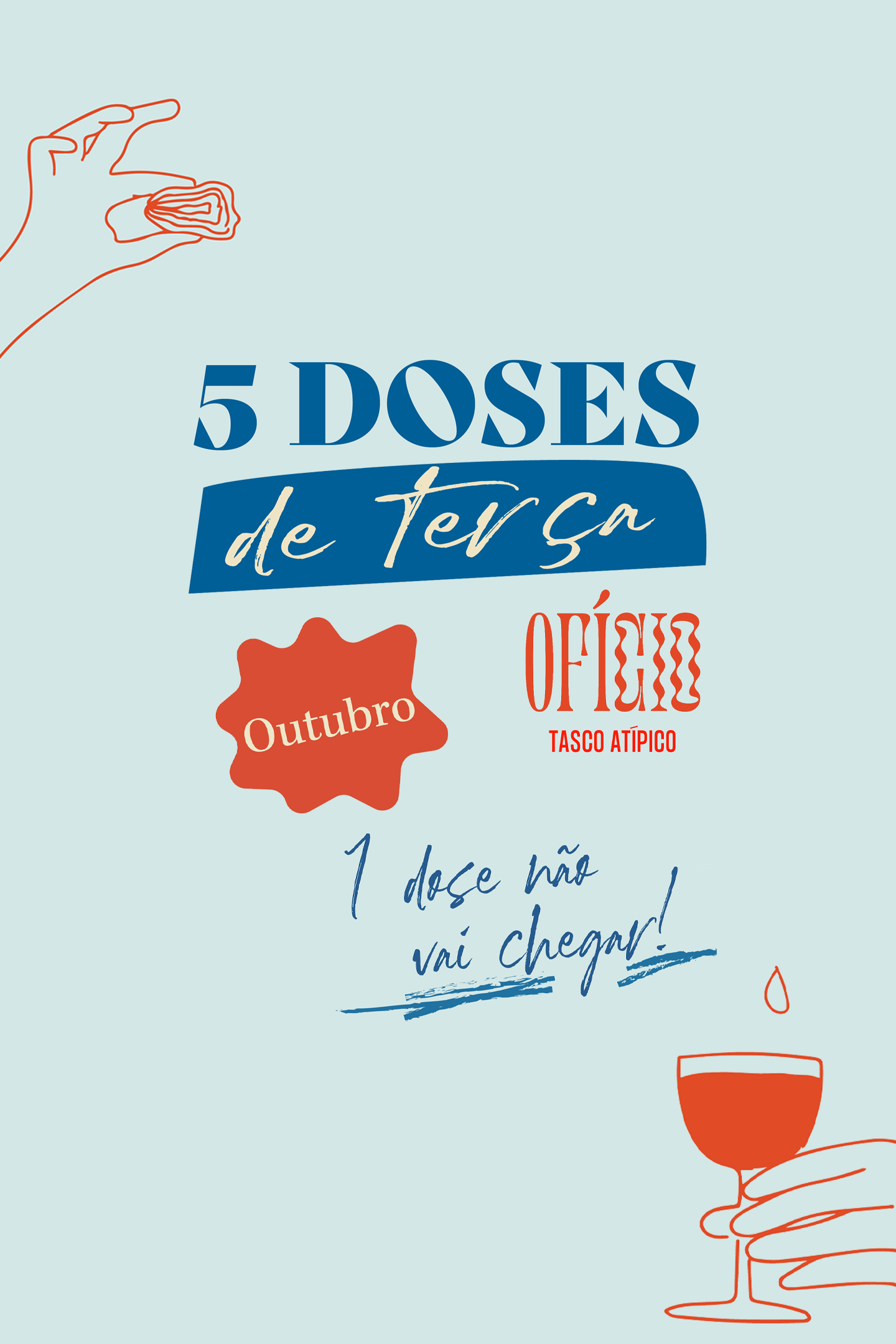 5 Doses de Terça V